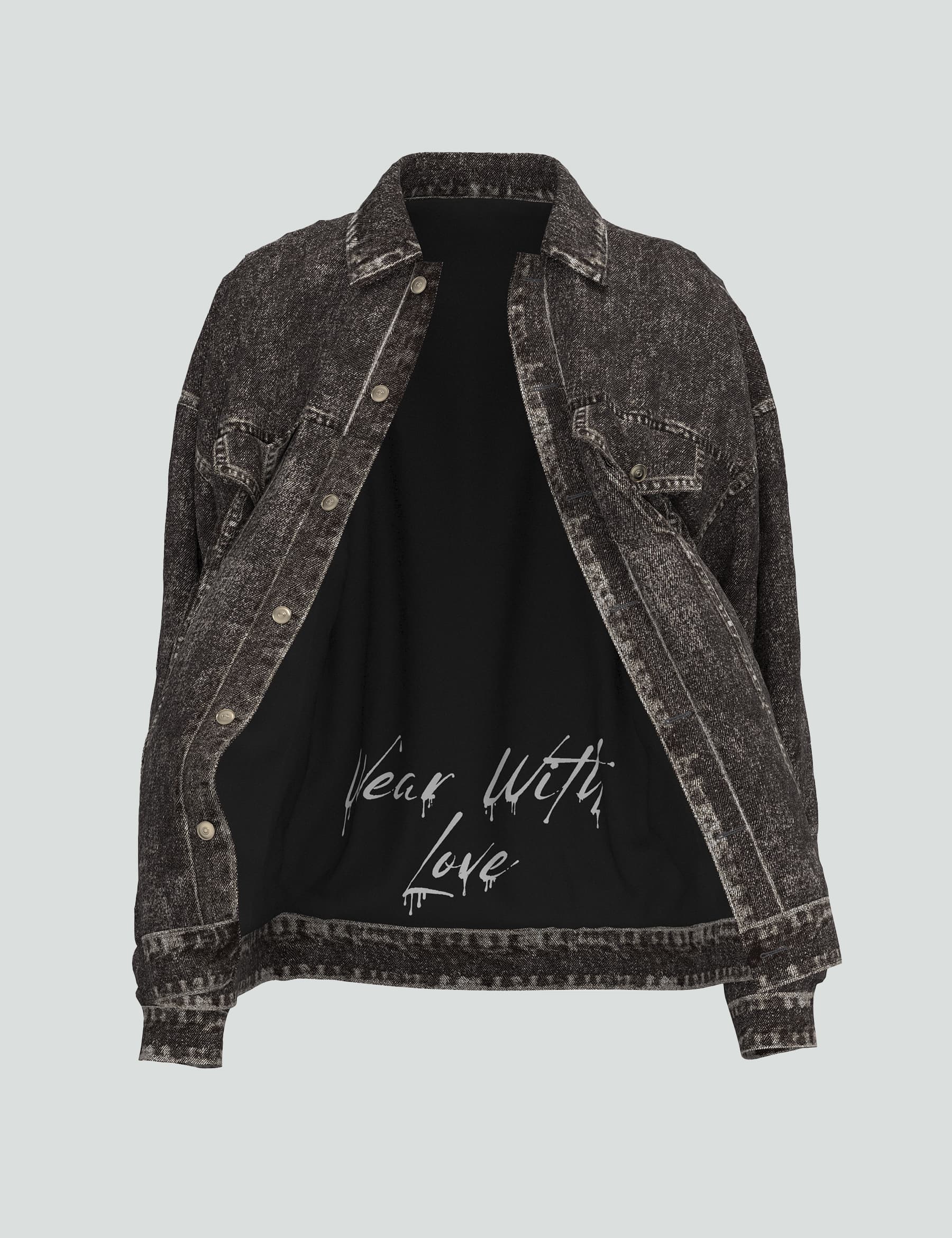 Denim Jacket - Black